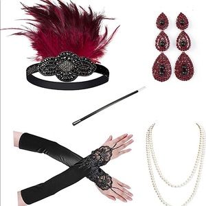 1920s accessories flapper set